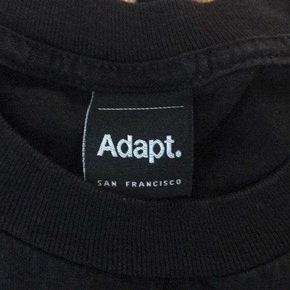 Men’s black T-shirt - Picture 2 of 3